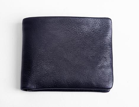 Mens Natural Leather Wallet Short