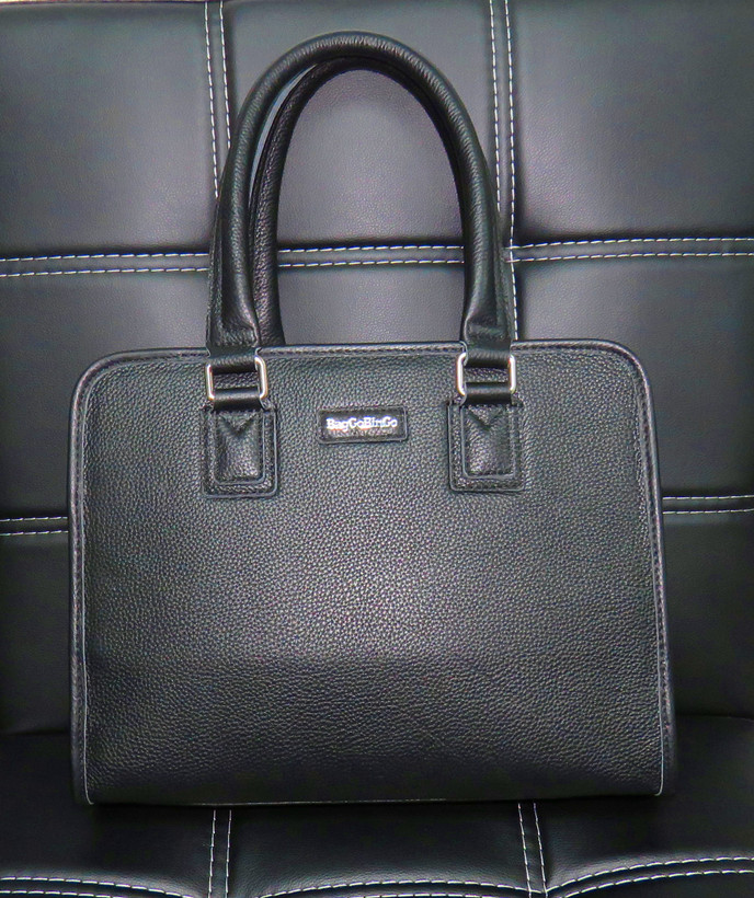 BBG Gentleman Leather Handbag
